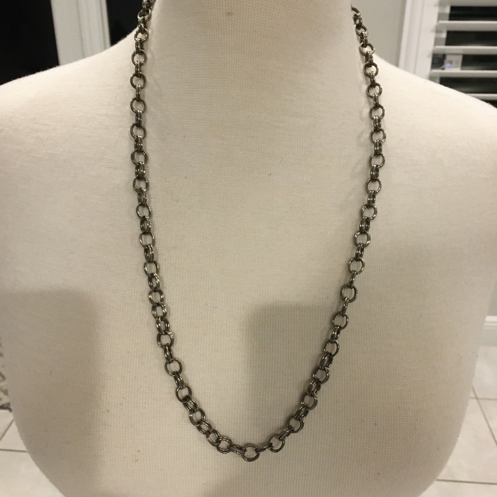 Vintage chain silvertone